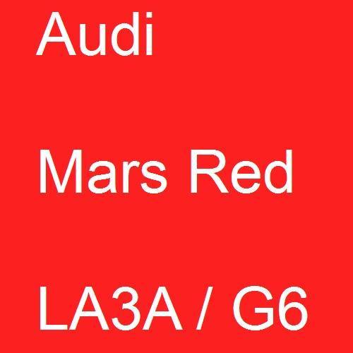 Audi, Mars Red, LA3A / G6.